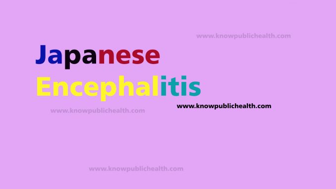 Know Japanese Encephalitis: Symptoms, Prevention