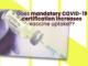 Does mandatory COVID-19 certification increases vaccine uptake??